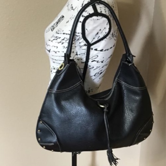 Tommy Hilfiger Handbags - Vintage Tommy Hilfiger Leather Purse Handbag 16"